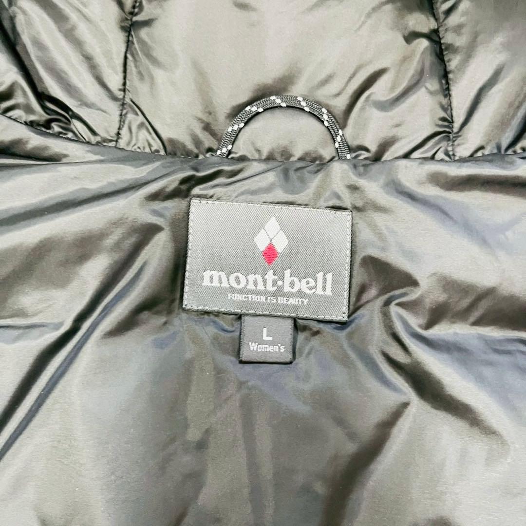 モンベル　コルチナダウンコート　L　ブラック　スタッフバッグなし　レディース