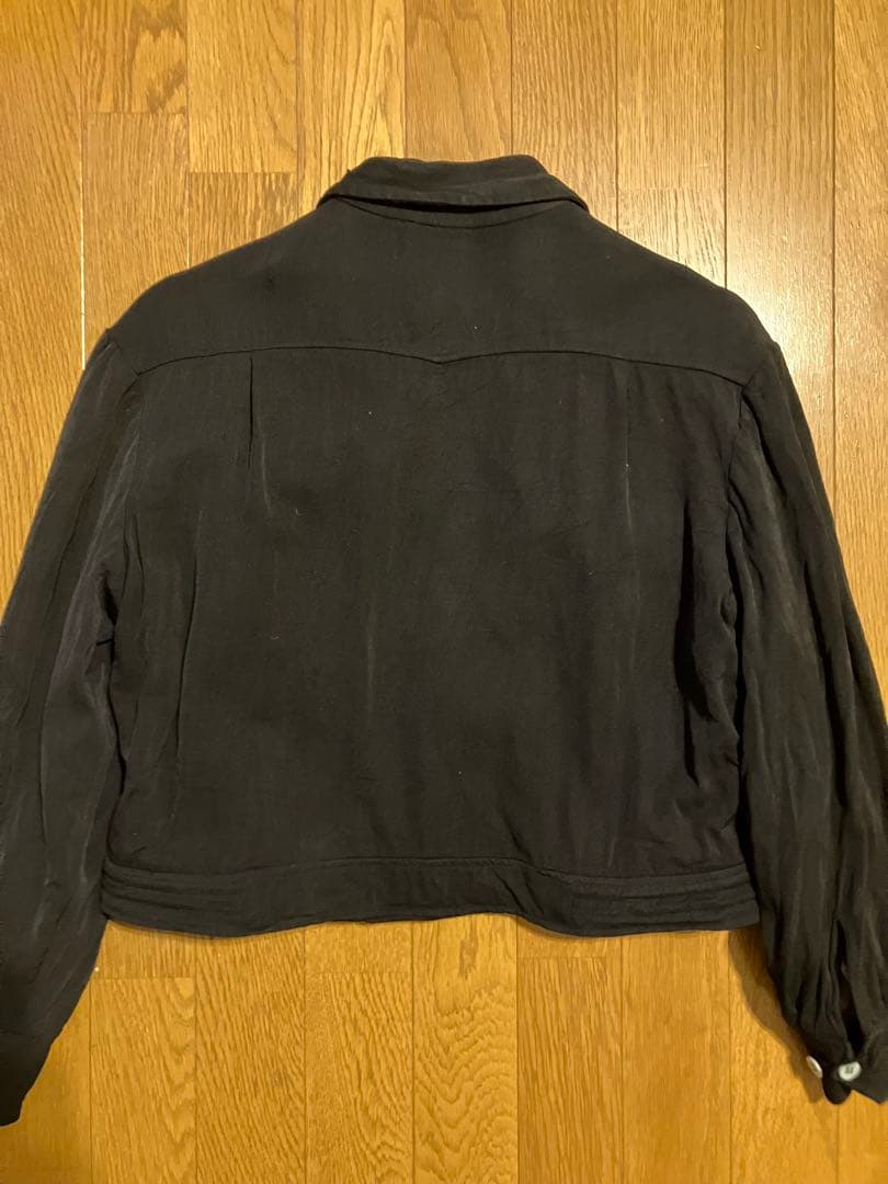ぴ*ん様 50s vintage black gabardine