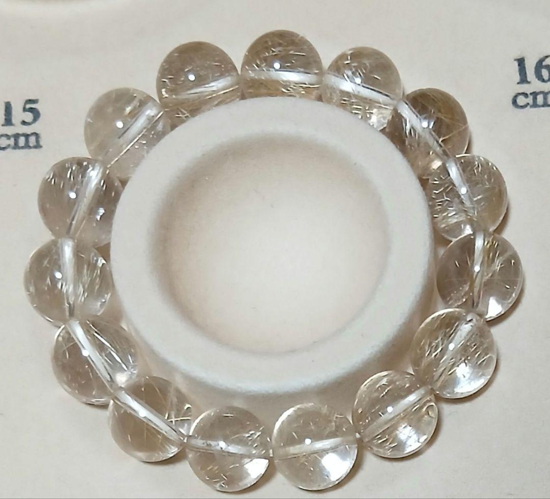 ルチルクォーツ　ブレスレット