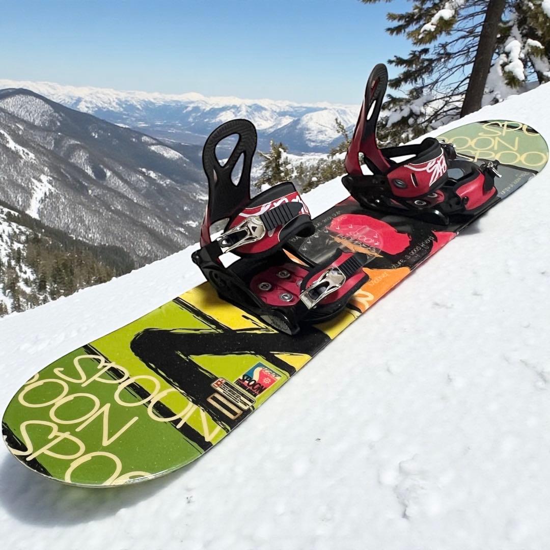 キッズ スノーボードセット SPOON スプーン BOMBER ボンバー　118