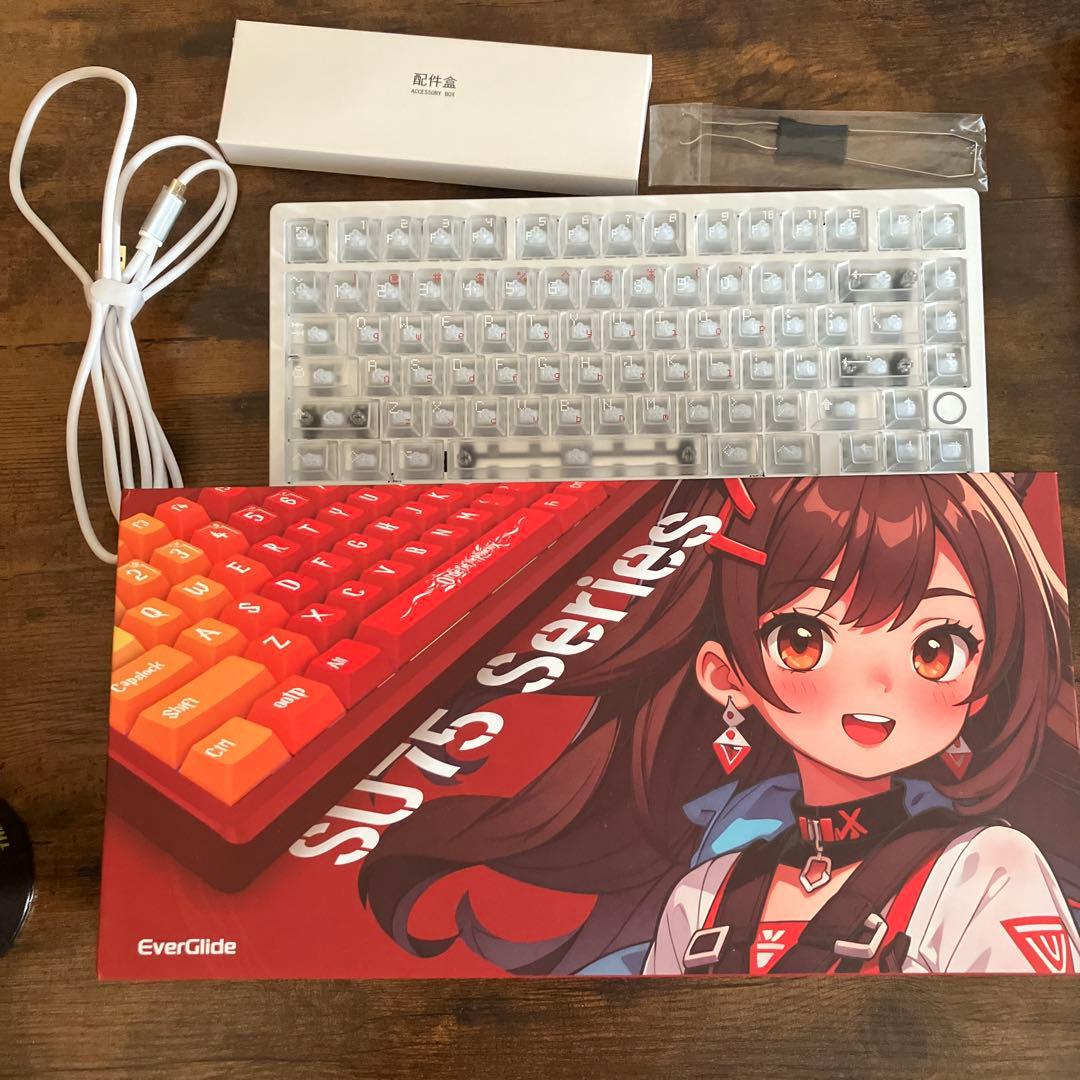 キーボード EverGlide SU75 Pro