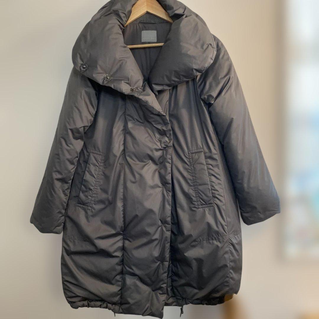 theory luxe グレー ダウンジャケット　美品　軽くて暖かい　Lサイズ