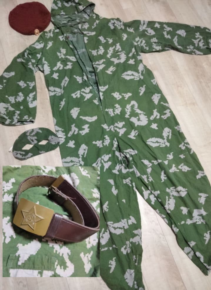 ロシア軍　VDV 空挺部隊 KLMK ベリョーズカ オーバーオール マスク付き