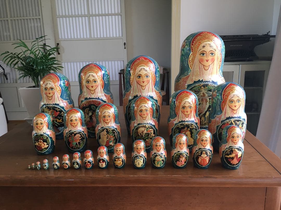 ⭐︎25体⭐︎ロシア雑貨☆マトリョーシカ　1999年製