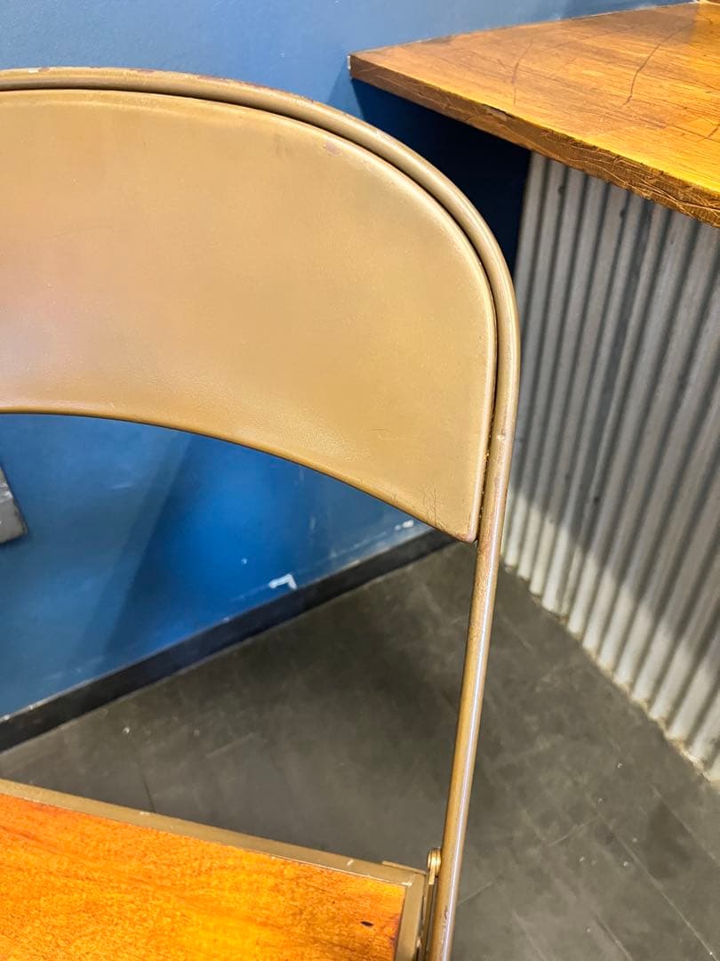 12/16迄送料込Clarin フォールディングチェア クラリン ヴィンテージ2