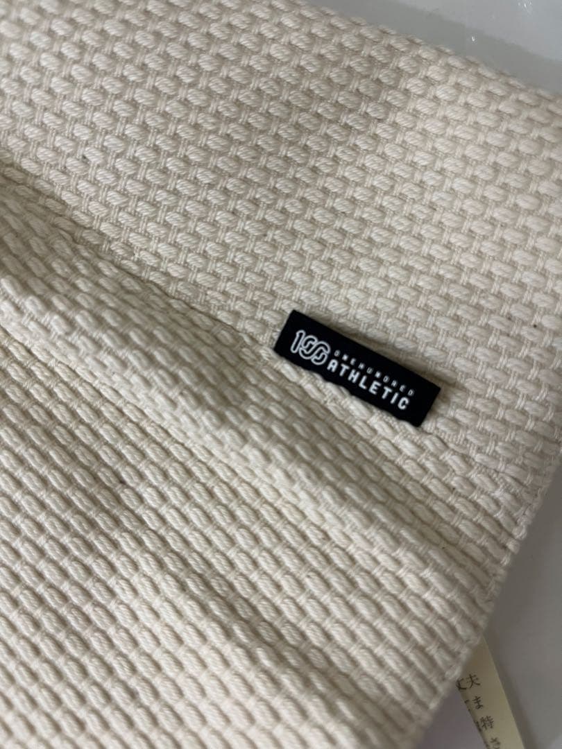 100 ATHLETIC サウナハット アイボリー 新品　未使用