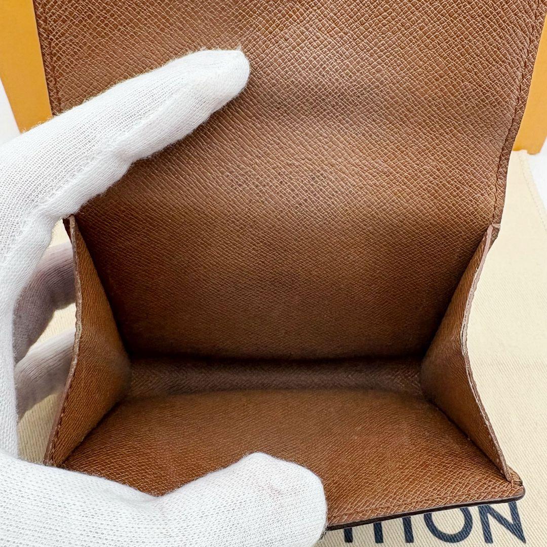 【美品】ルイヴィトン ポルト モネビエ カルトクレディ Wホック 折り財布