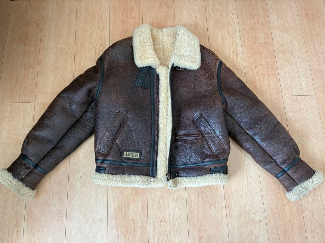 ムートン HOPE フライトジャケットB-3