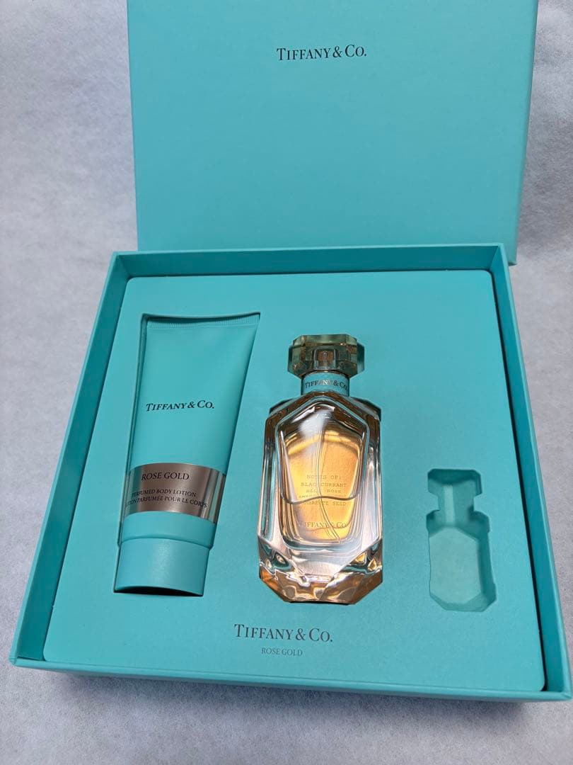 かにゃん　Tiffany & Co. 香水とボディローションセット