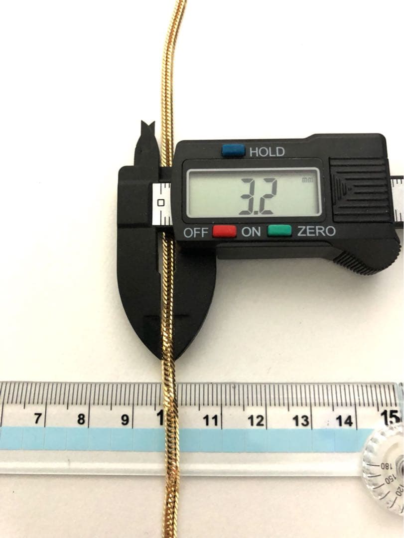 K18喜平ブレスレット　12面トリプルカット