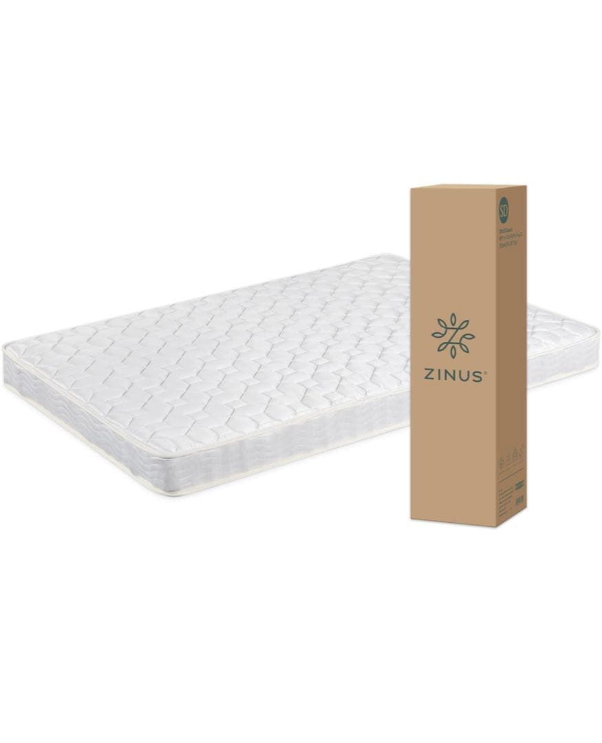 ZINUS Classic マットレス コイル 15cm ホワイト セミダブル