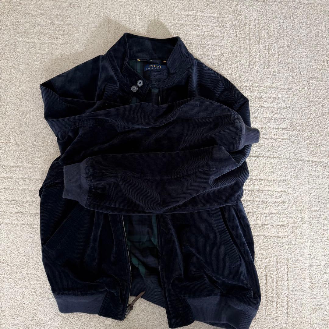 ポロラルフローレン　ハリントンジャケット　 コーデュロイ スイングトップ　L