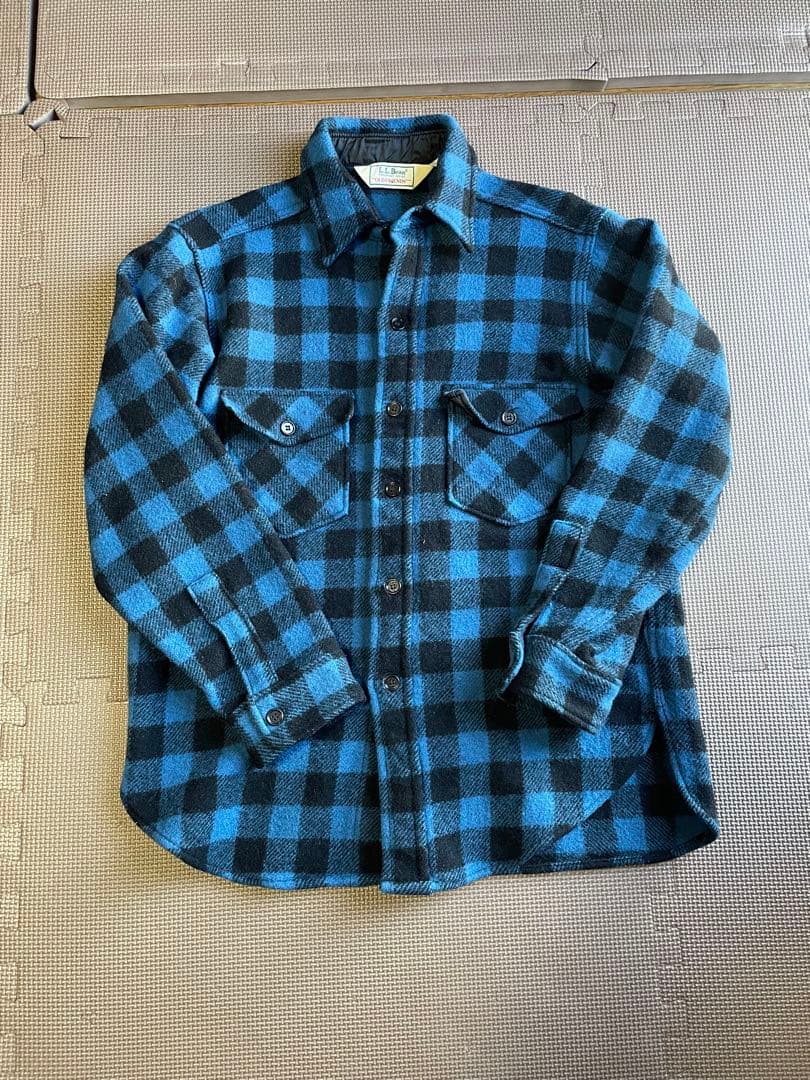 ll bean ウールシャツ