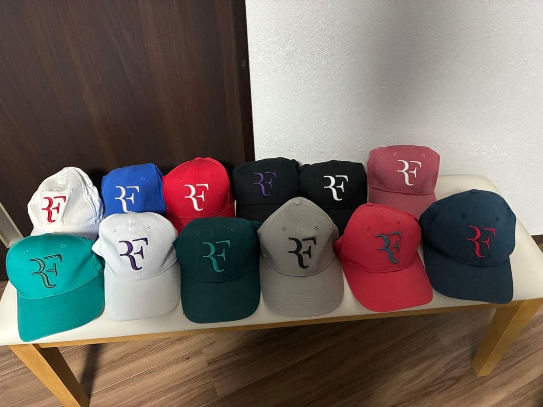 RFロゴ刺繍キャップ 12個セット