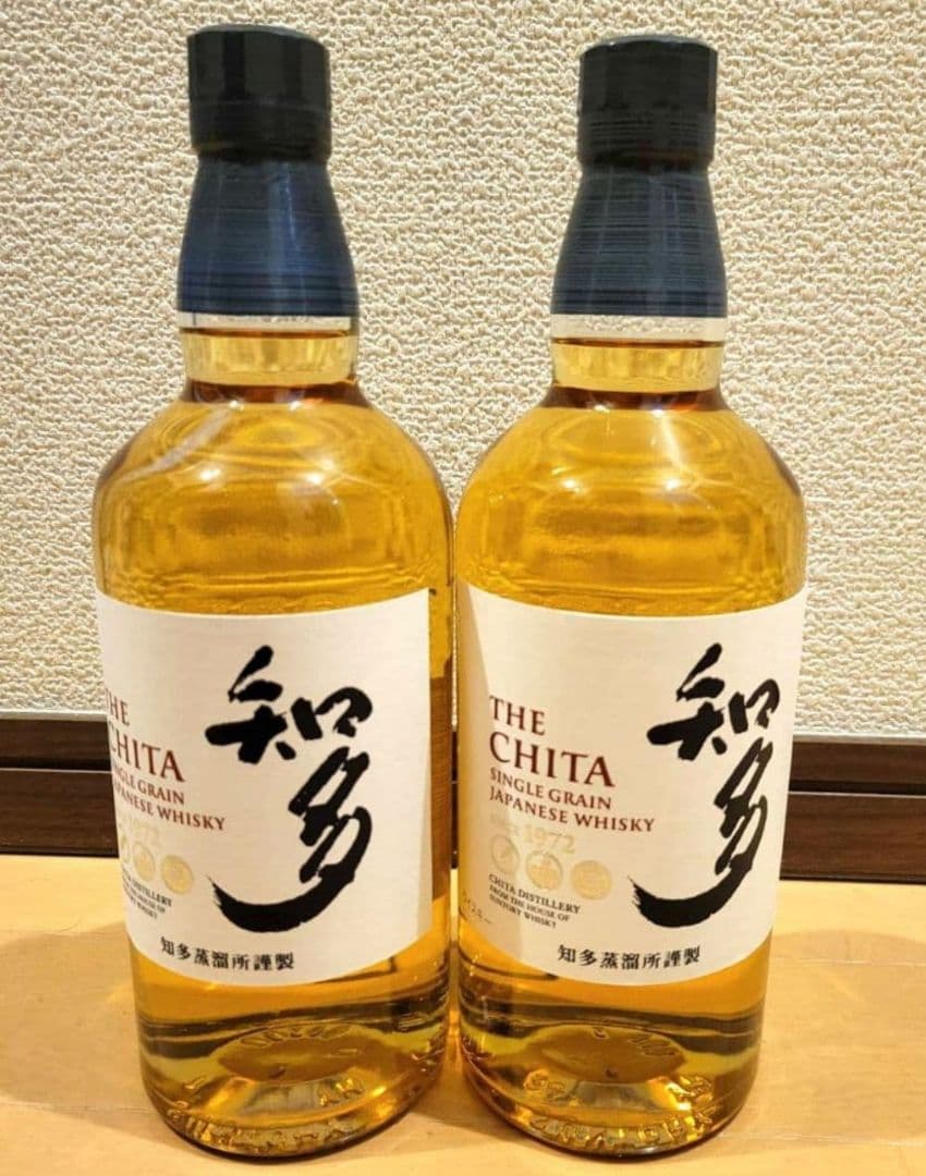 サントリー シングルグレーンジャパニーズウイスキー 知多 2本セット