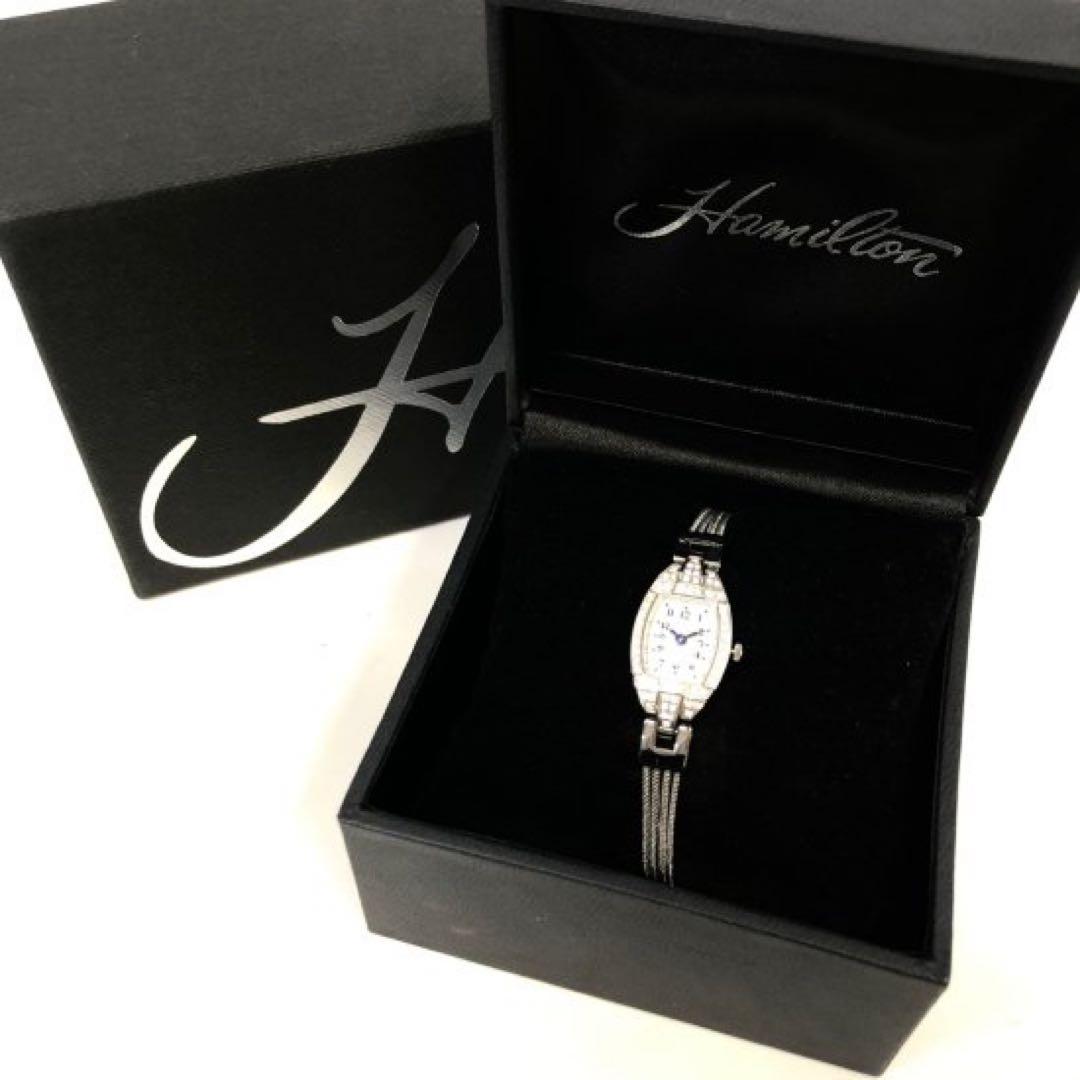 Hamilton アナログ腕時計 ダイヤモンド装飾