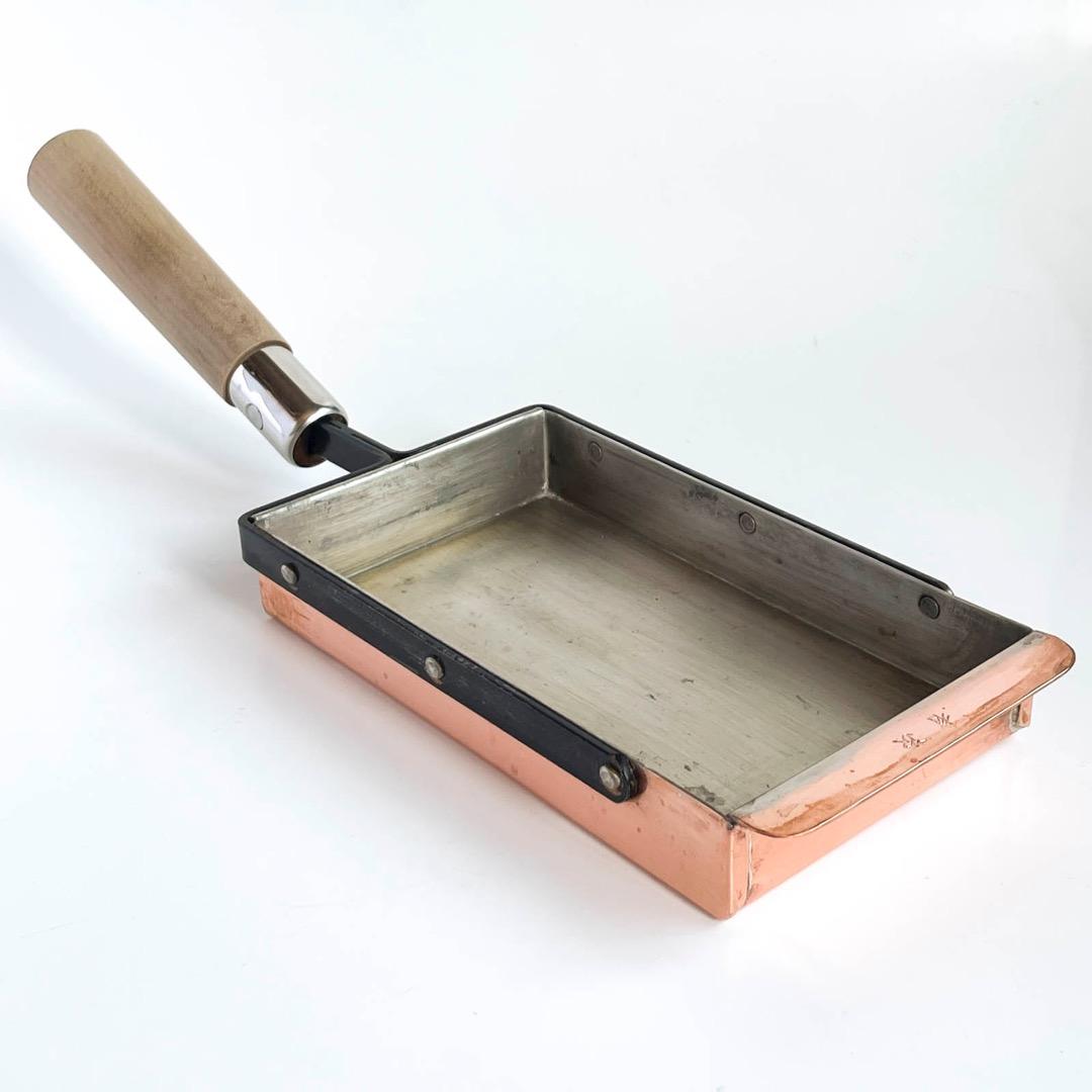 京都 有次 銅製 卵焼き器（玉子焼鍋）10.5✕18cm