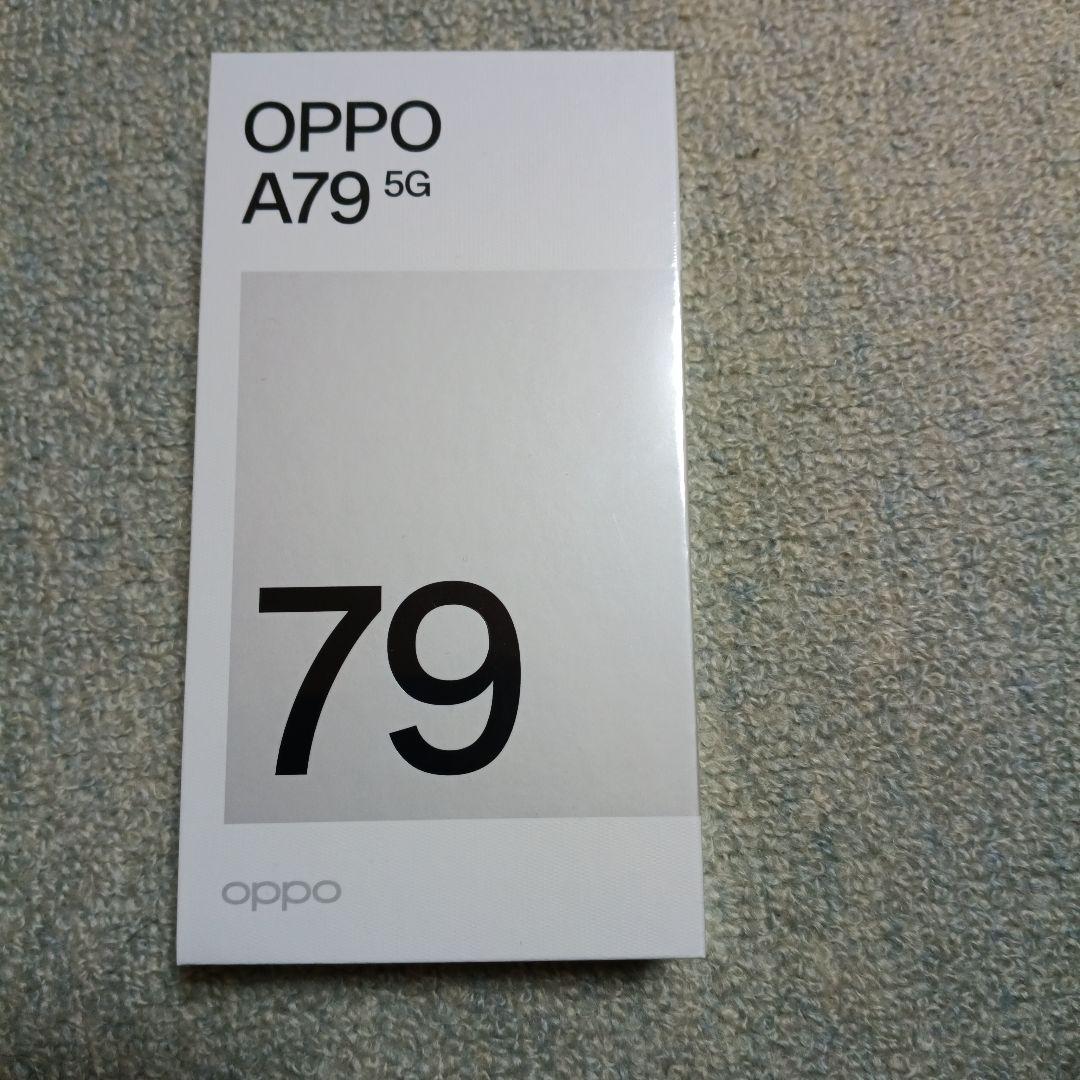 【新品】 OPPO A79 5Gグローグリーン