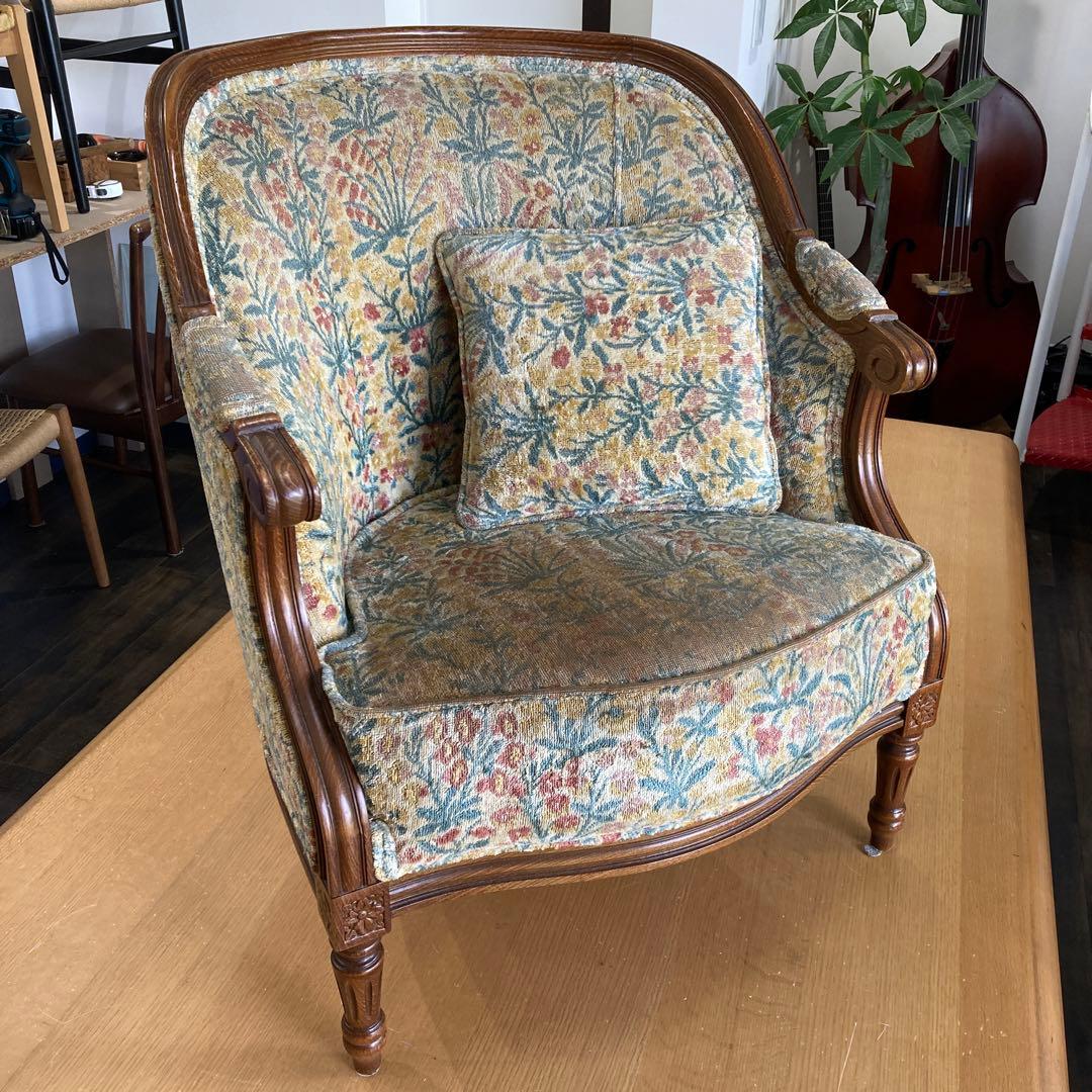 アームチェア　1人掛け　ソファ　② used品