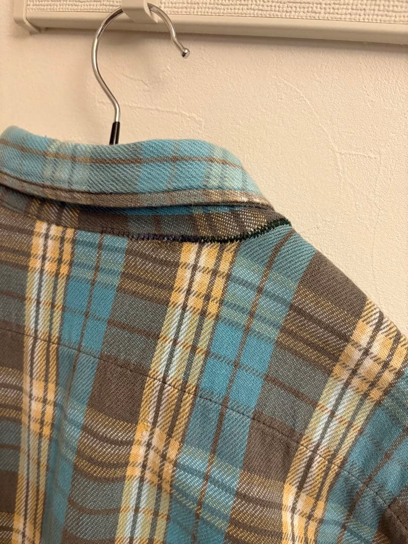 60s Sears ヴィンテージ ネルシャツ XL（17-17 1/2）