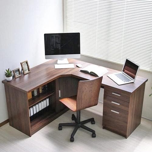 【新品・送料無料】パソコンデスク コーナーデスク 幅120cm