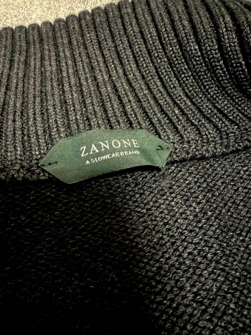 美品　ザノーネ　キョート　48 チャコール　ZANONE CHIOTO