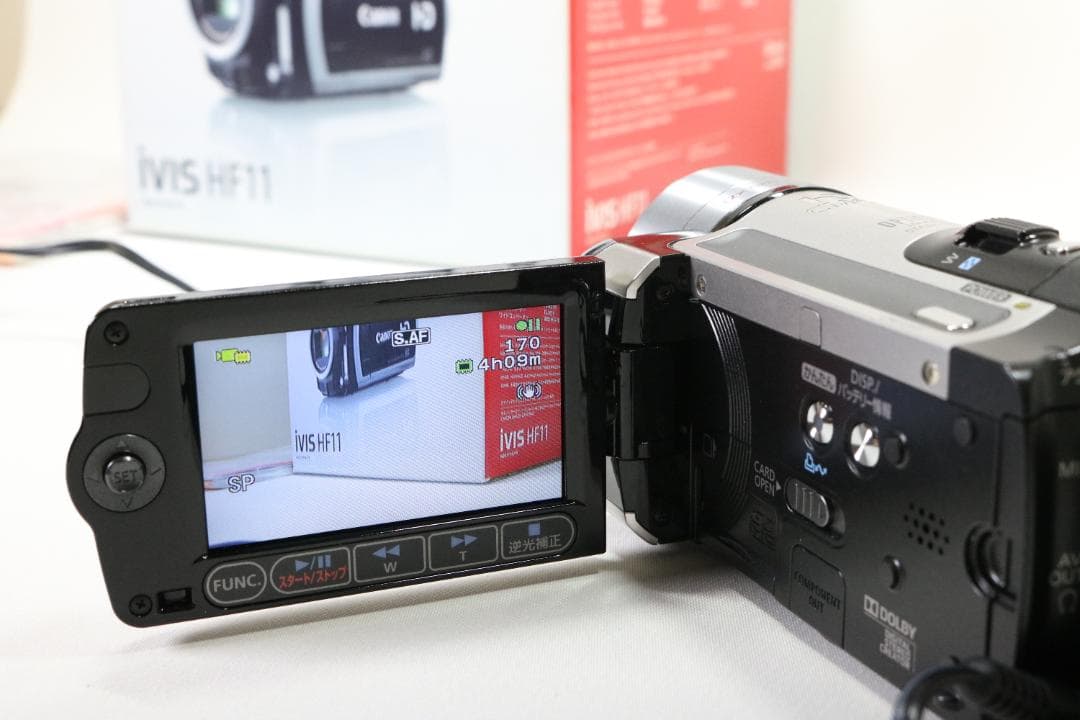 Canon キャノン ビデオカメラ iVIS HF11 アイビス A2506