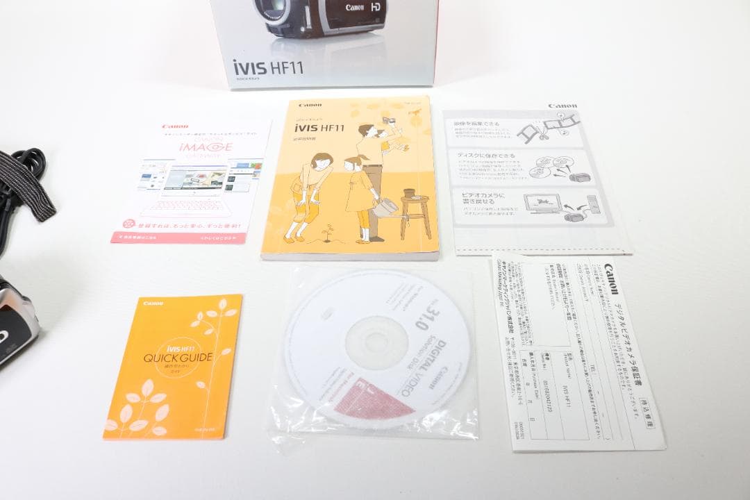 Canon キャノン ビデオカメラ iVIS HF11 アイビス A2506