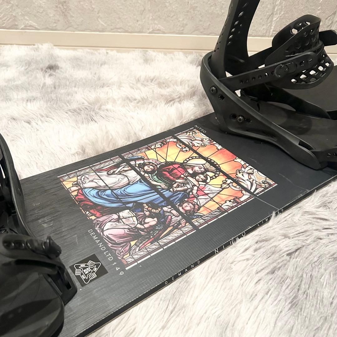 【美品】 NITRO DEMAND LTD 149 × FLUX PR スノボ
