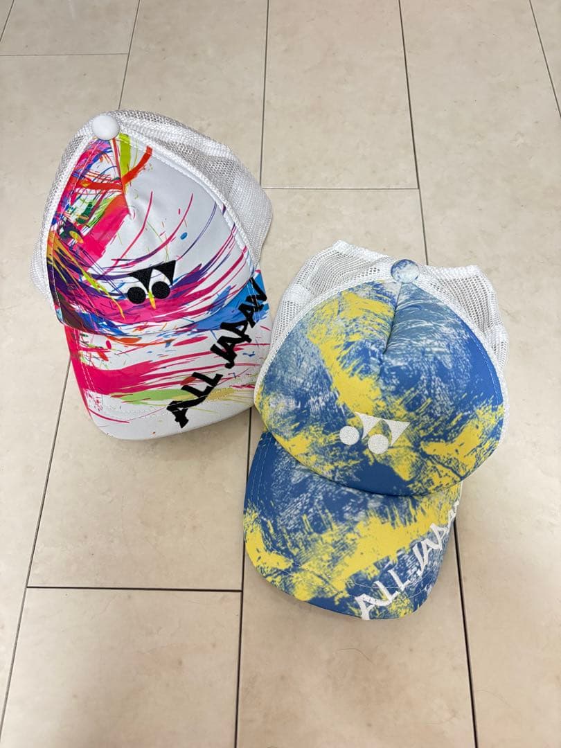 YONEXキャップ インターハイ2021&2019 2点セット ソフトテニス