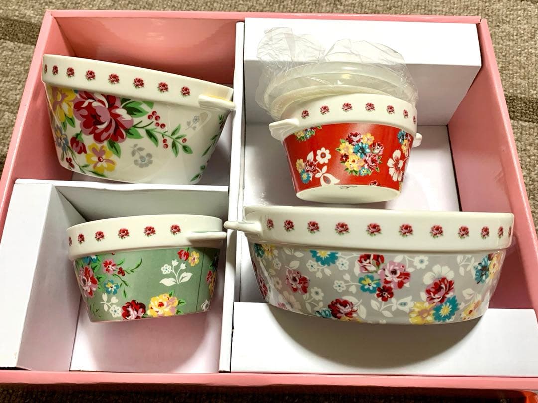 【Art label】ジュリアンローズ高気密レンジパック4P 花柄