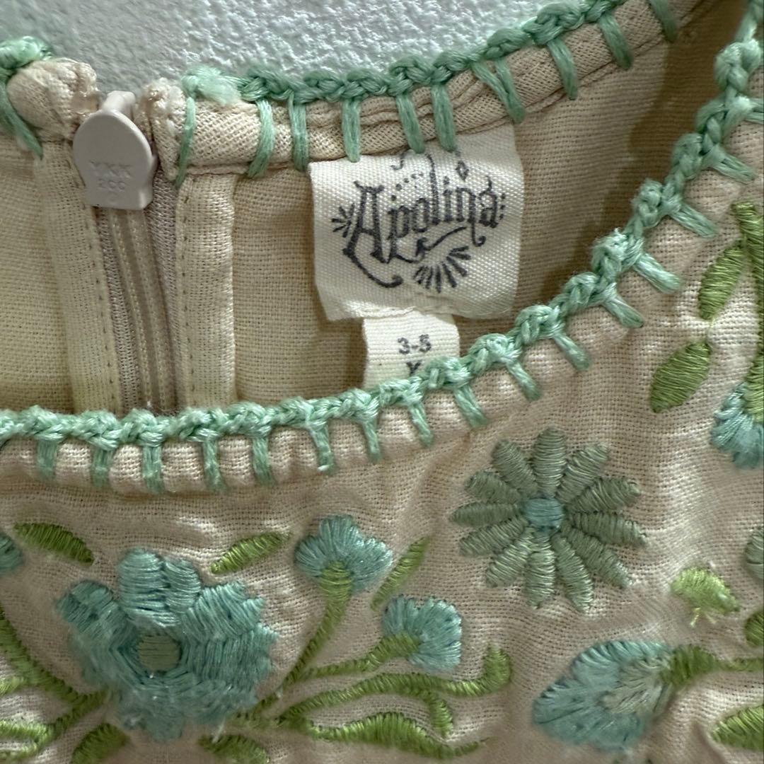 Apolina Dora Dress / Milk（size：3-5y）