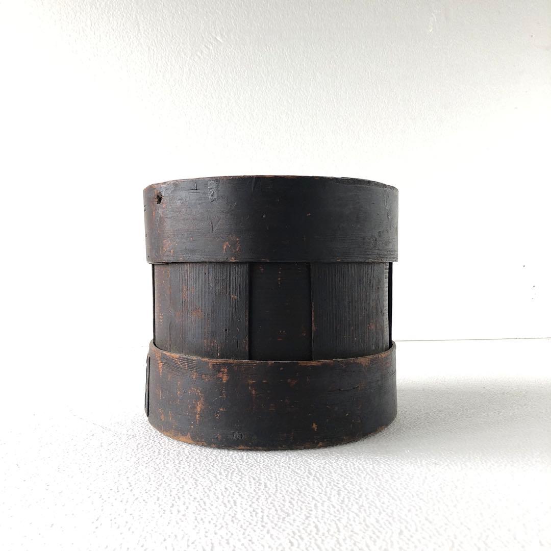 花器　古民藝　タカッポ　苧桶　李朝