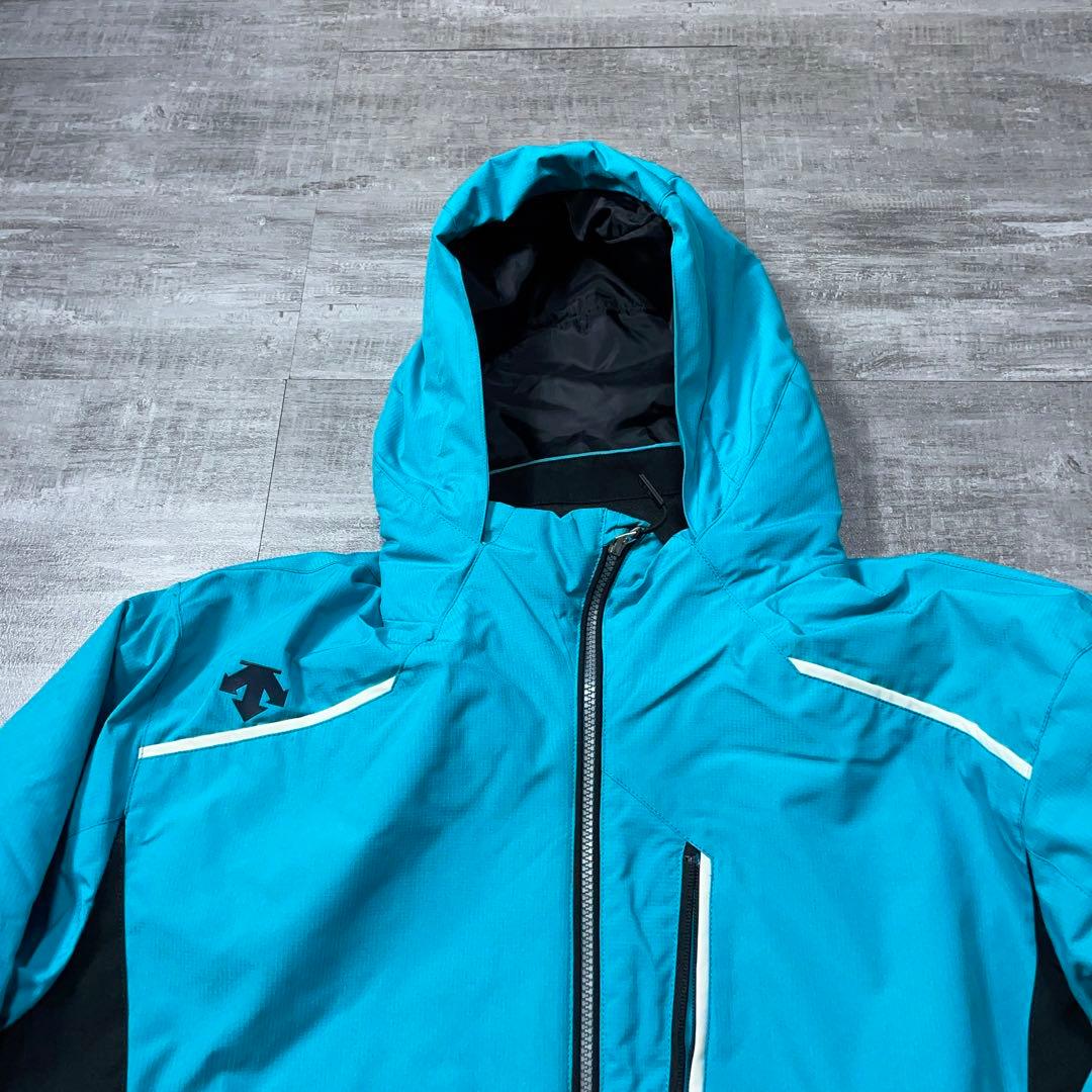 近年モデル ヒートナビ DESCENTE デサント スキーウェア メンズXO水色