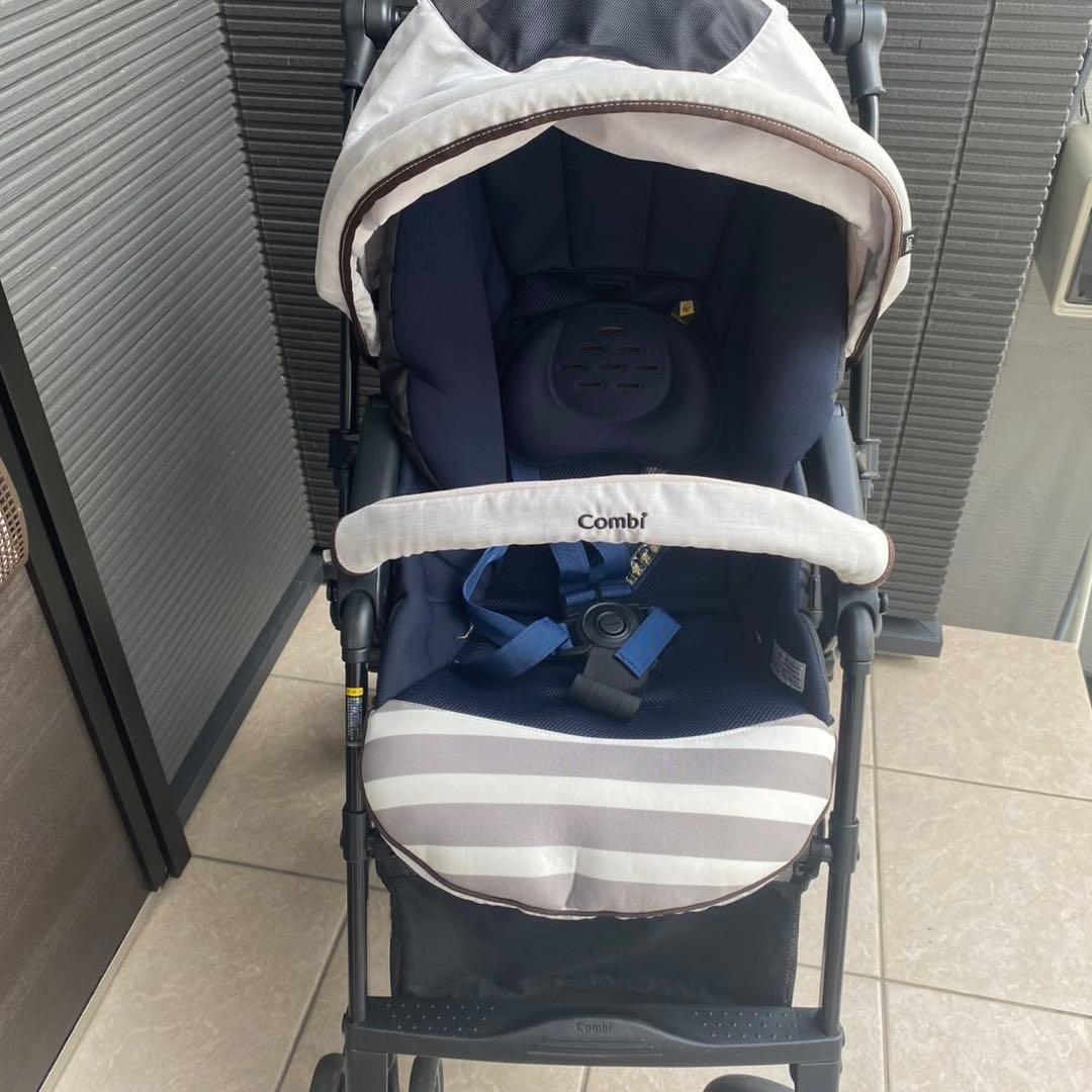 コンビ スゴカル 4キャス コンパクト エッグショック アドミラルグレー