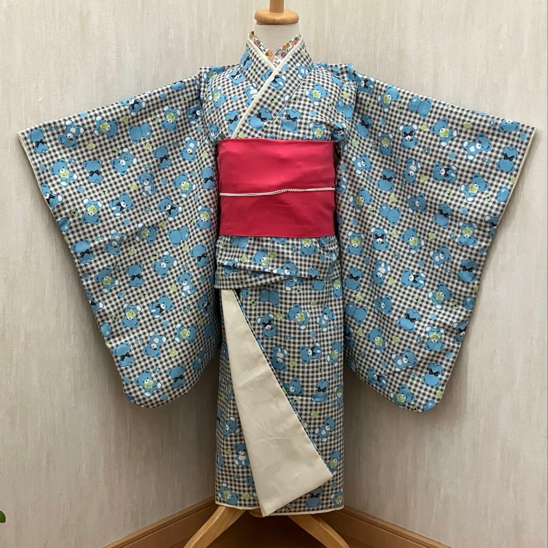 ぴょんさま専用七五三 着物上下セパレート ベビー袴 7歳 3歳　ハンドメイド