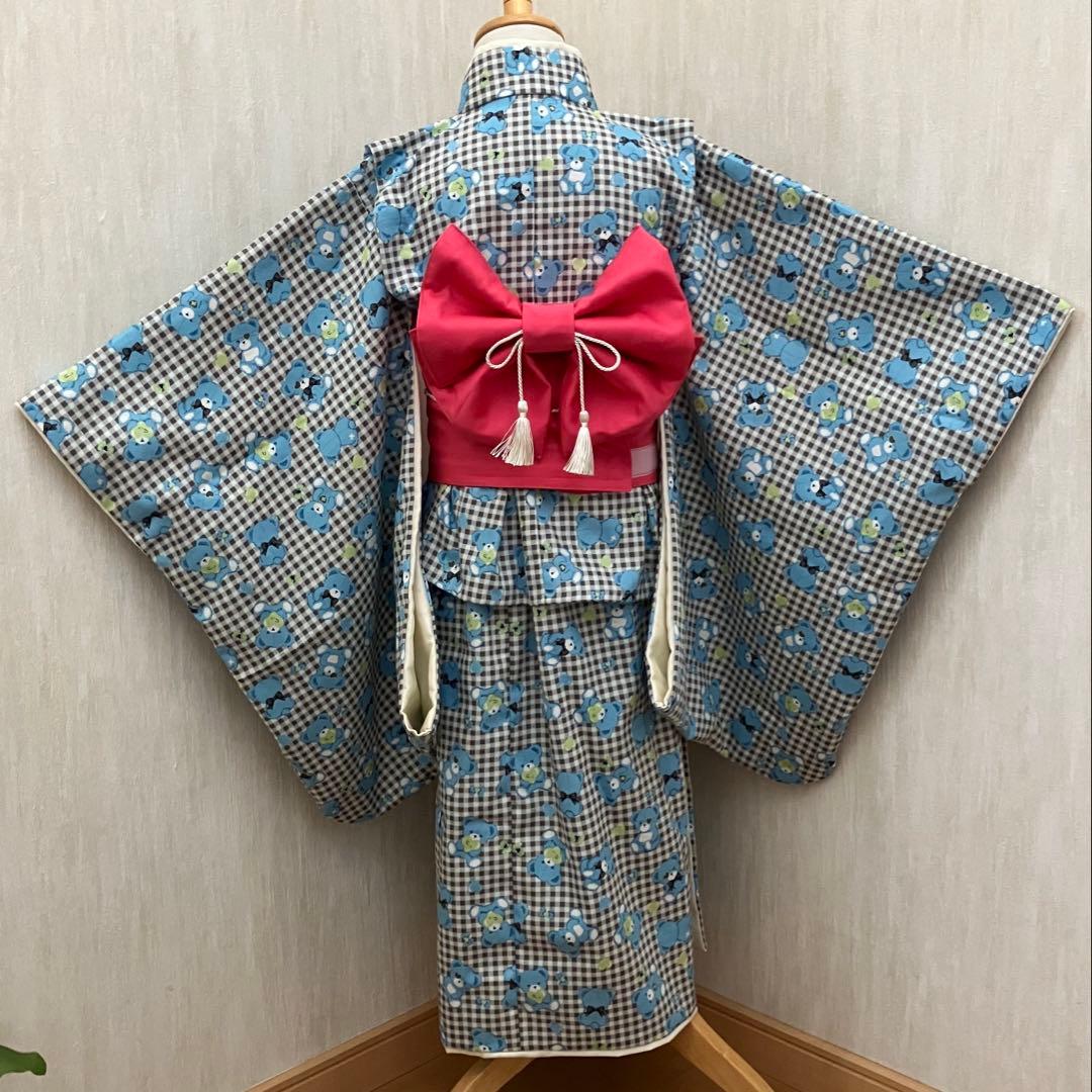 ぴょんさま専用七五三 着物上下セパレート ベビー袴 7歳 3歳　ハンドメイド