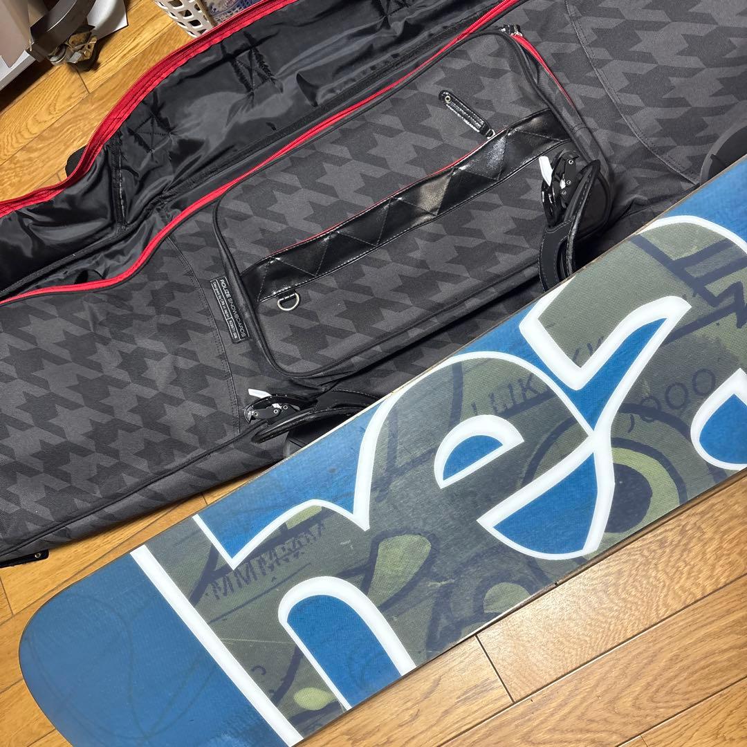 美品　head スノーボード　ビンディング　バック　ケース付き