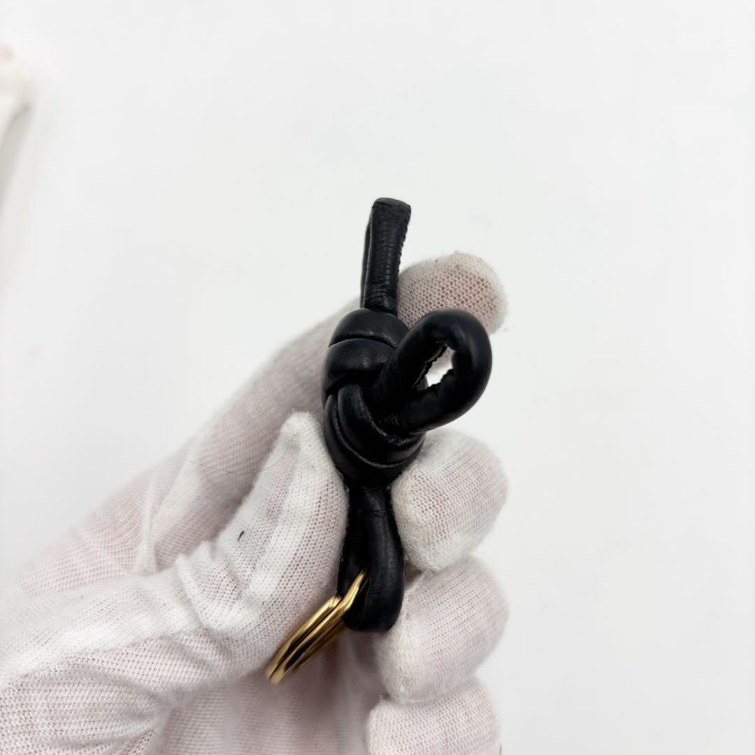 ボッテガヴェネタ BottegaVeneta キーホルダー キーリング　ブラック