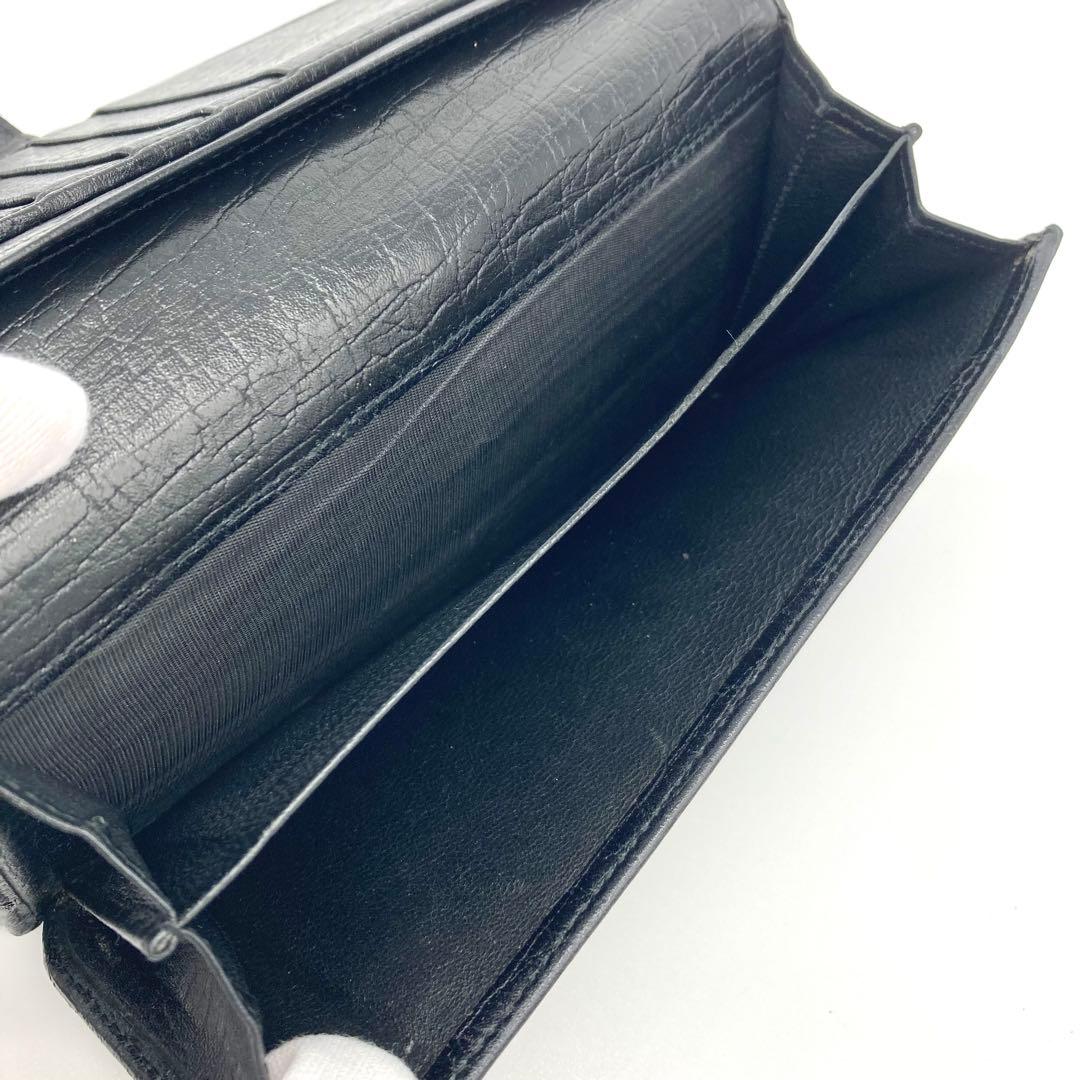 GUCCI グッチ ジャッキー 長財布 GGキャンバス レザー ブラック