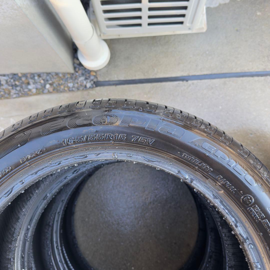 【バリ溝】BRIDGESTONE エコピアEP150 165/55R15 4本