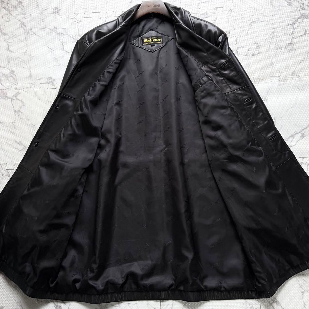 Wind Armor ウィンドアーマー ラムレザー カーコート 羊革 LLサイズ