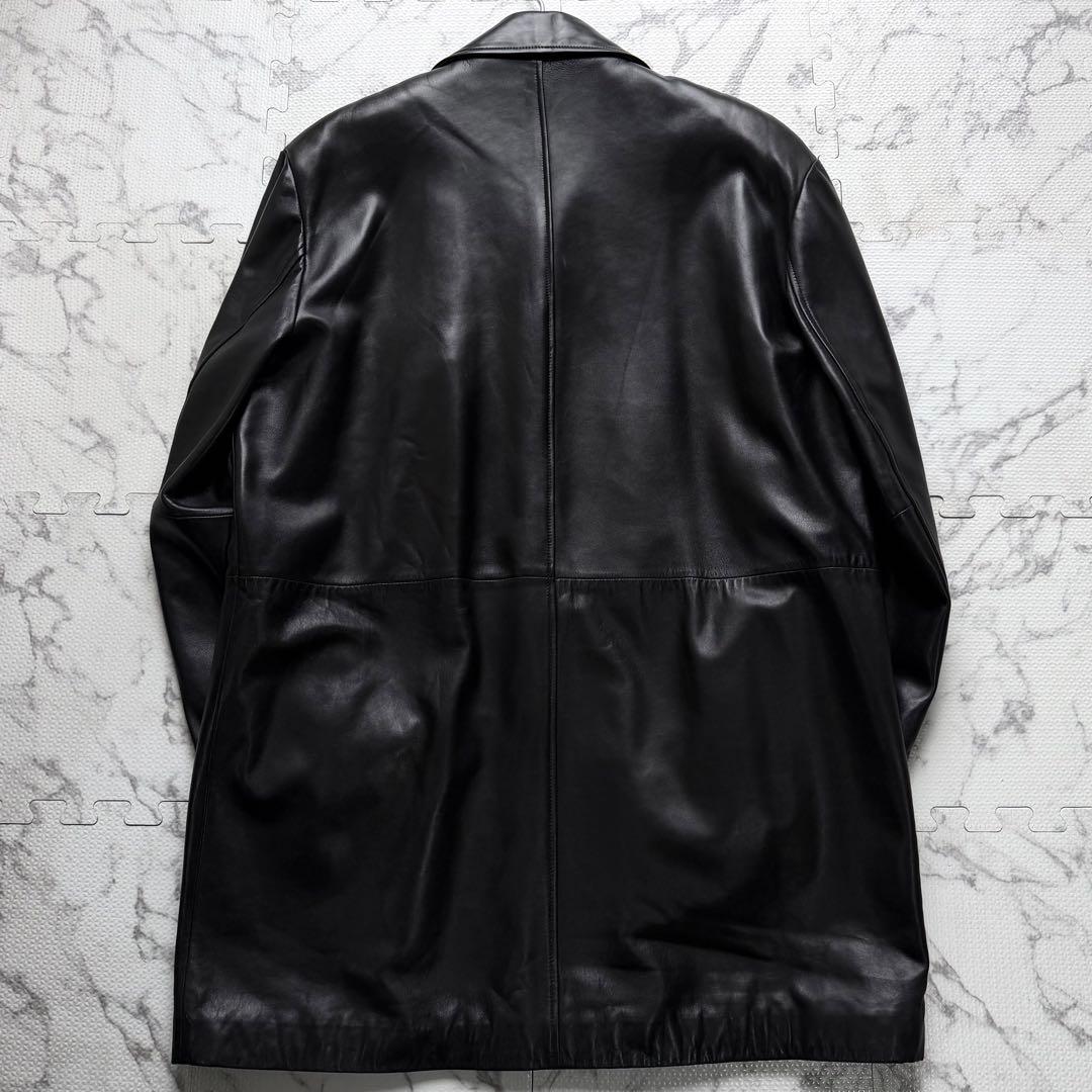 Wind Armor ウィンドアーマー ラムレザー カーコート 羊革 LLサイズ