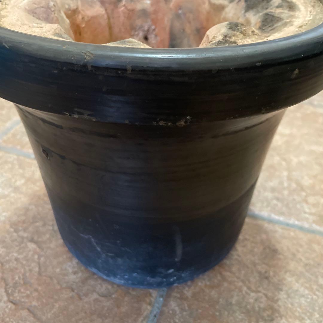 三河産　黒七輪