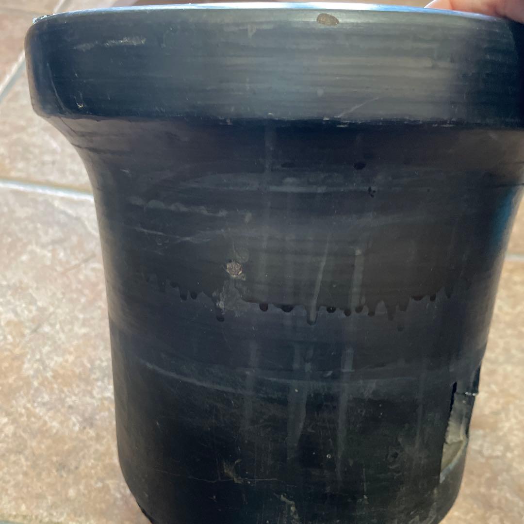 三河産　黒七輪