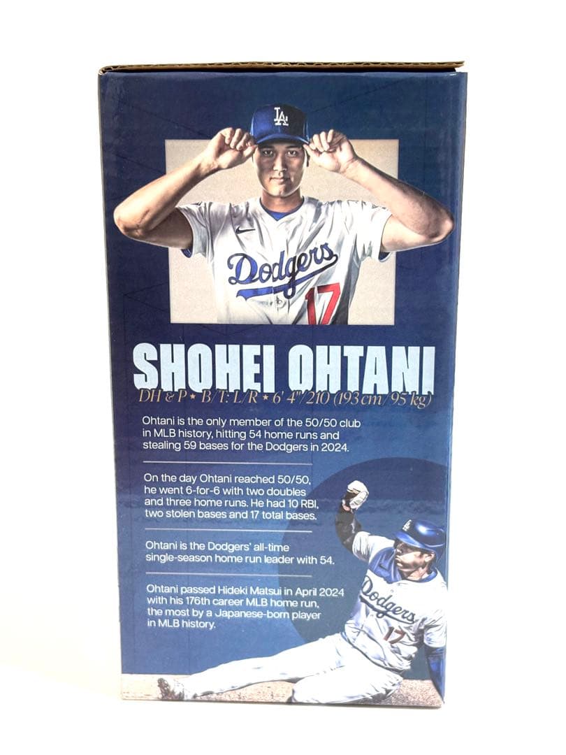 【新品・未使用】大谷翔平 ボブルヘッド 5月15日　球場配布 50/50 限定品