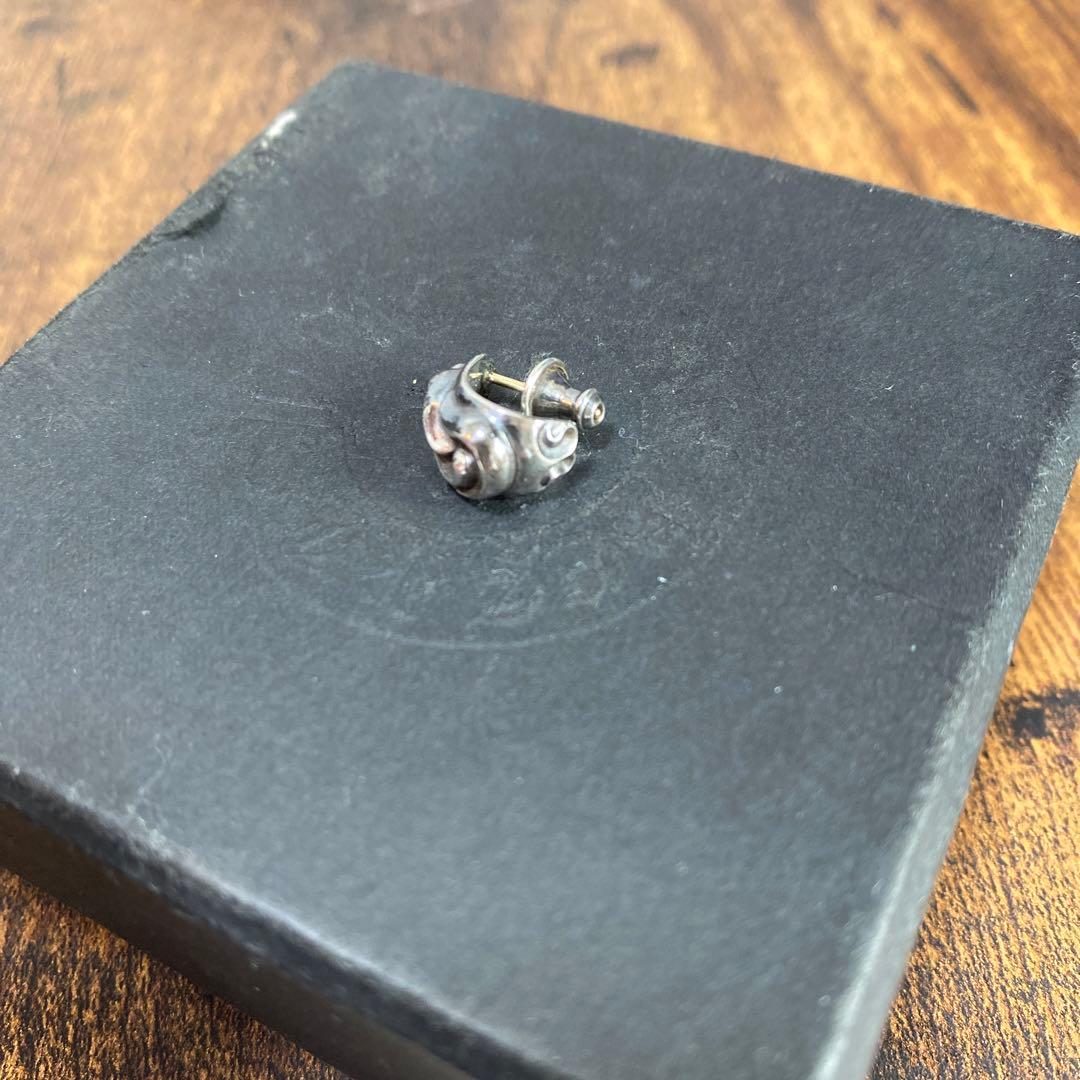 クロムハーツ　カーブティアドロップイヤリング