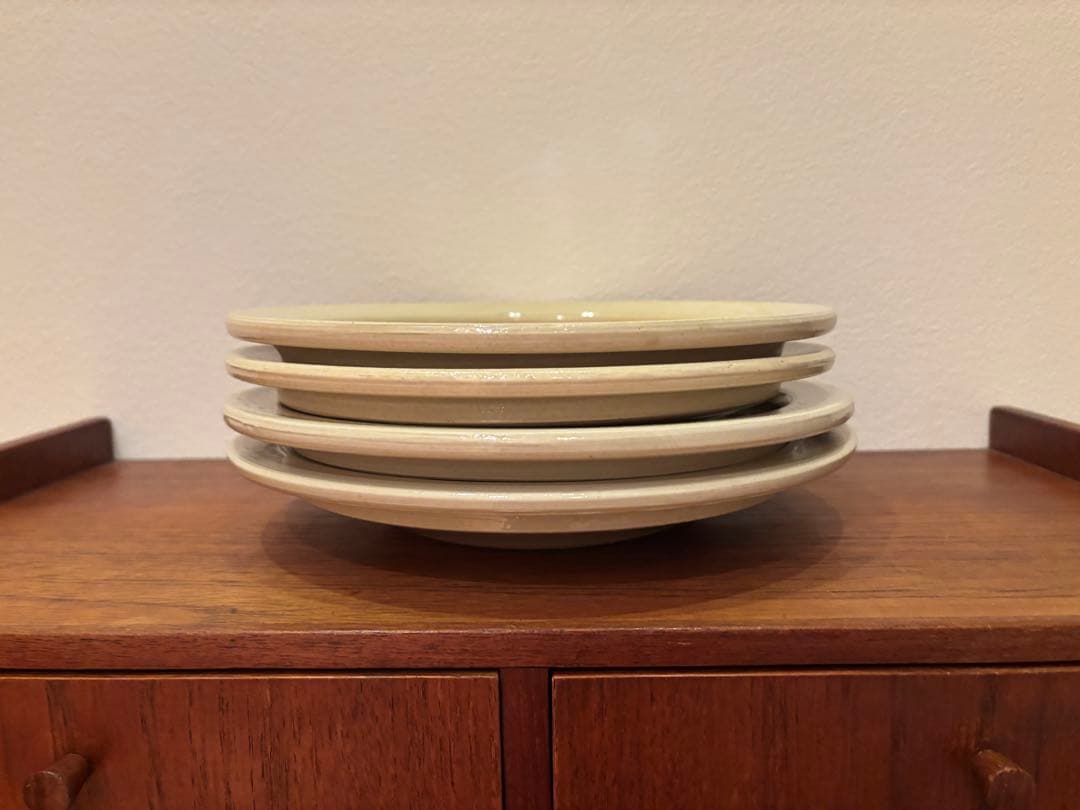 市川孝　リム大皿　4枚セット