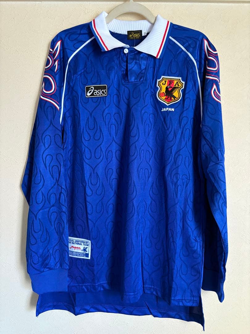asics 日本代表 サッカー ユニフォーム 98