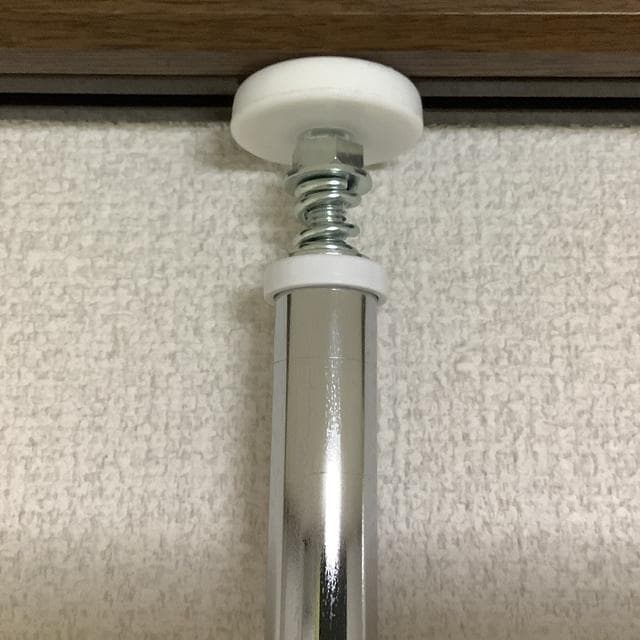 突っ張りパーテーション　壁面シェルフ　ラック 幅46cm